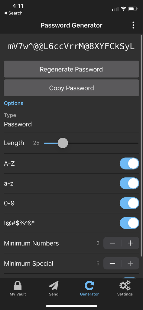 Bitwarden Password Manager 7